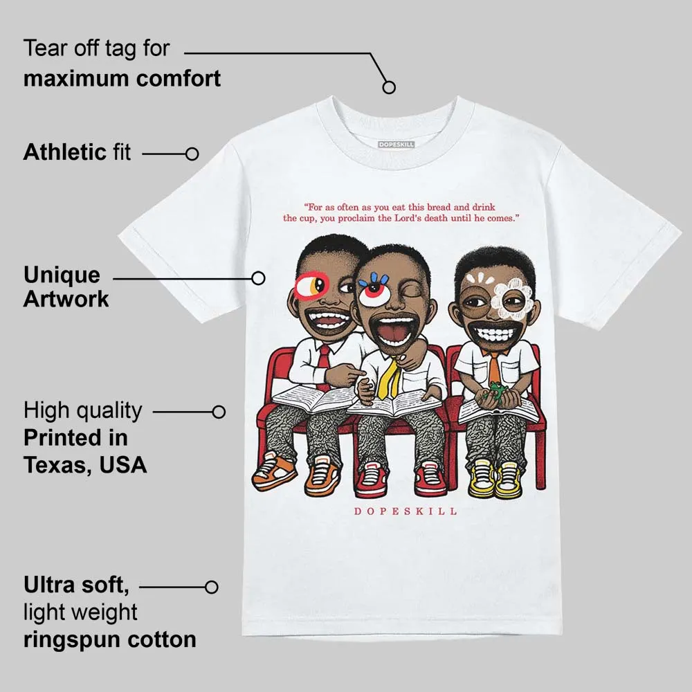 Fire Red 3s DopeSkill T-Shirt First Sunday Graphic sold by DopeSkill product image thumbnail 3