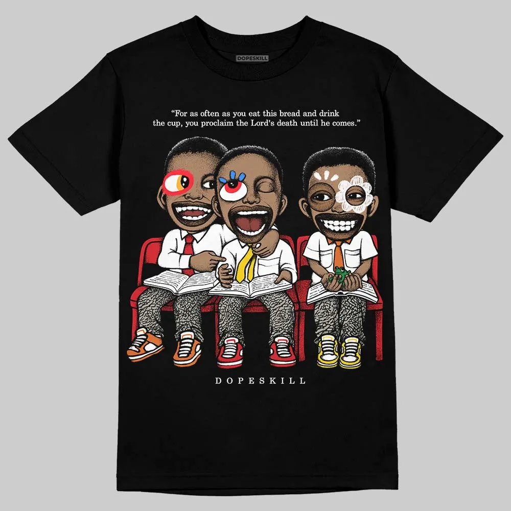 Fire Red 3s DopeSkill T-Shirt First Sunday Graphic sold by DopeSkill product image thumbnail 2