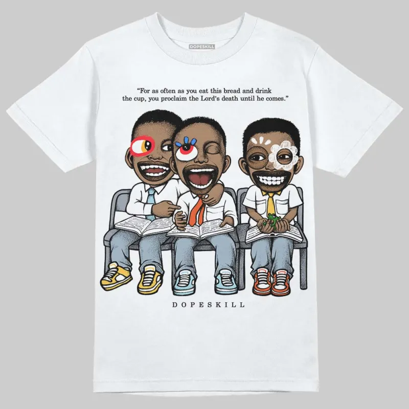 Blue Grey 13s DopeSkill T-Shirt First Sunday Graphic sold by DopeSkill