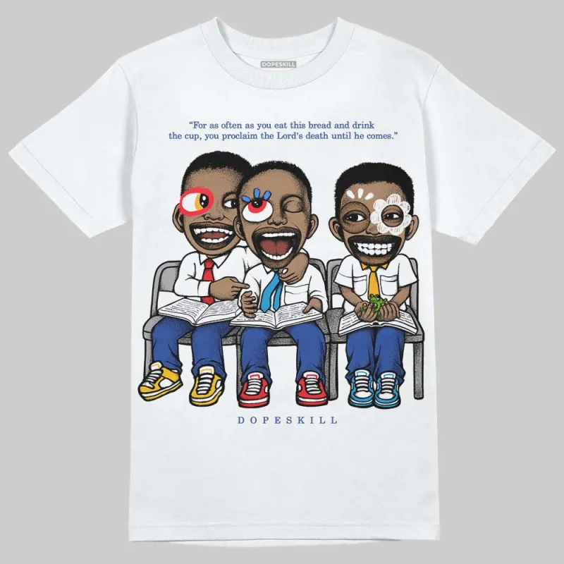 Royal Blue Collection DopeSkill T-Shirt First Sunday Graphic sold by DopeSkill