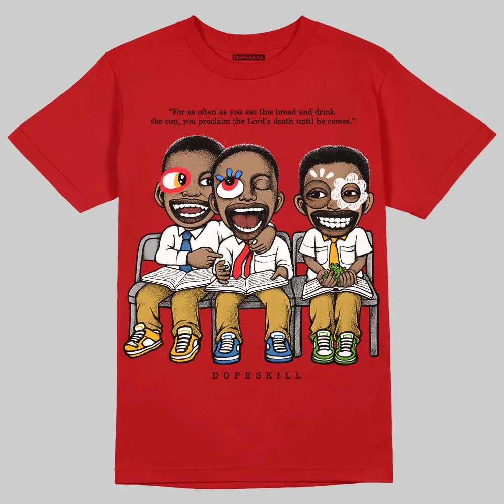 Red Collection DopeSkill T-Shirt First Sunday Graphic sold by DopeSkill product image thumbnail 3