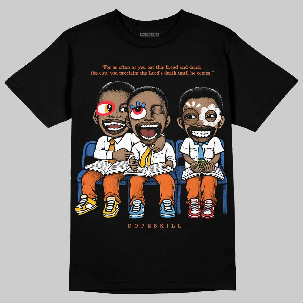 Orange Black White DopeSkill T-Shirt First Sunday Graphic sold by DopeSkill product image thumbnail 2
