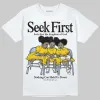 Yellow Ochre 6s DopeSkill T-Shirt New Seek First Graphic sold by DopeSkill