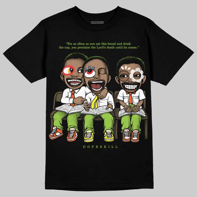 Neon Green Collection DopeSkill T-Shirt First Sunday Graphic sold by DopeSkill