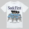 University Blue Collection DopeSkill T-Shirt New Seek First Graphic sold by DopeSkill