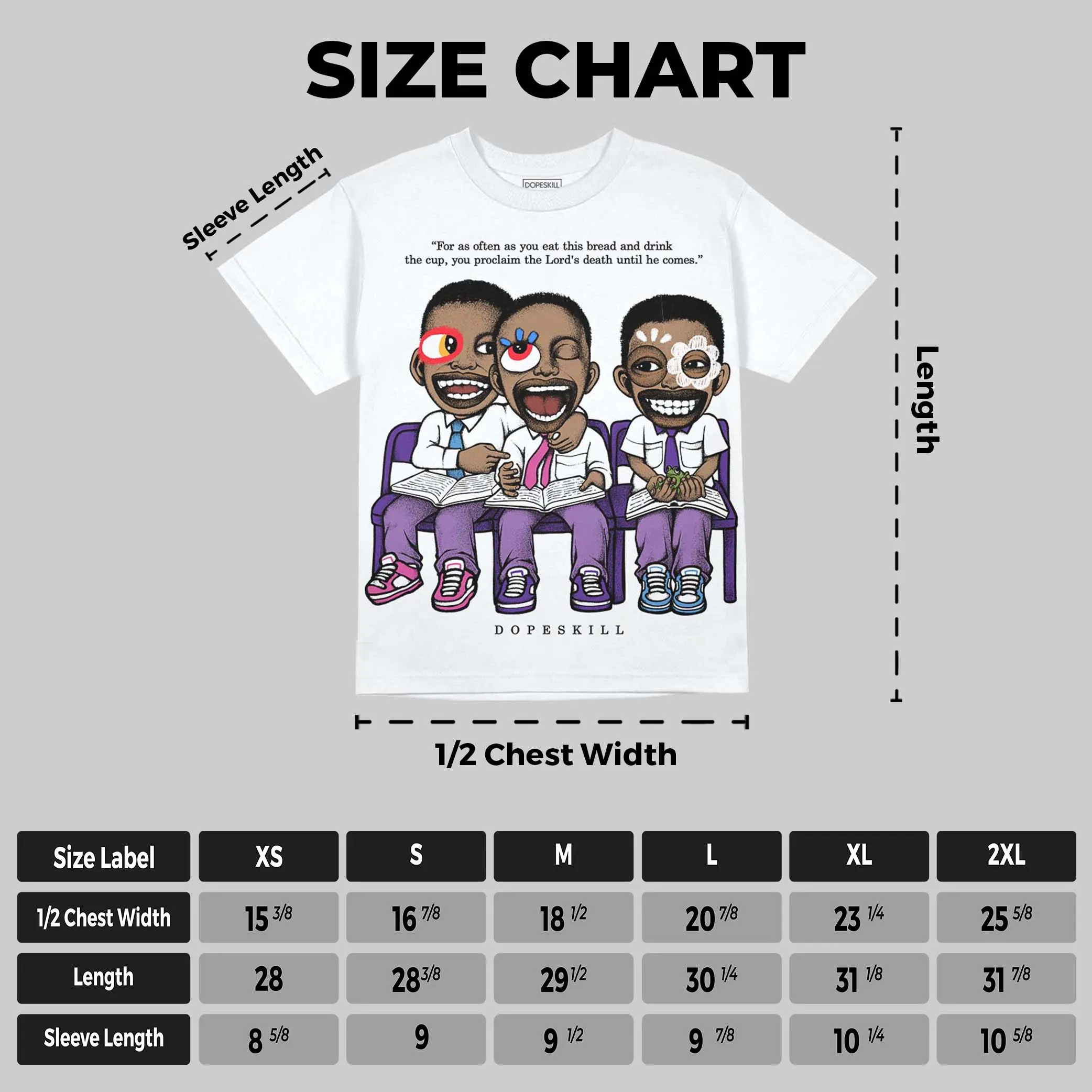 PURPLE Collection DopeSkill Oversize Print T-Shirt First Sunday Graphic sold by DopeSkill product image thumbnail 2
