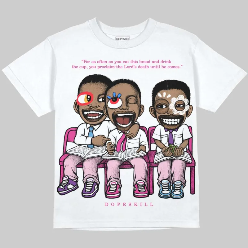 Pink Collection DopeSkill Oversize Print T-Shirt First Sunday Graphic sold by DopeSkill