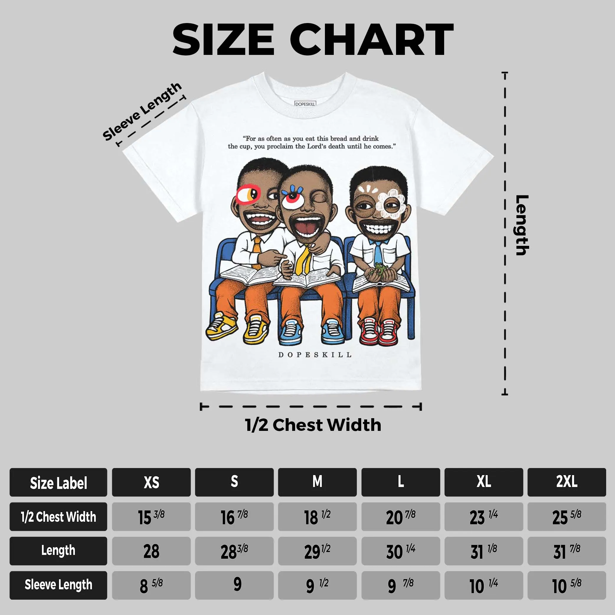 Orange Black White DopeSkill Oversize Print T-Shirt First Sunday Graphic sold by DopeSkill product image thumbnail 2