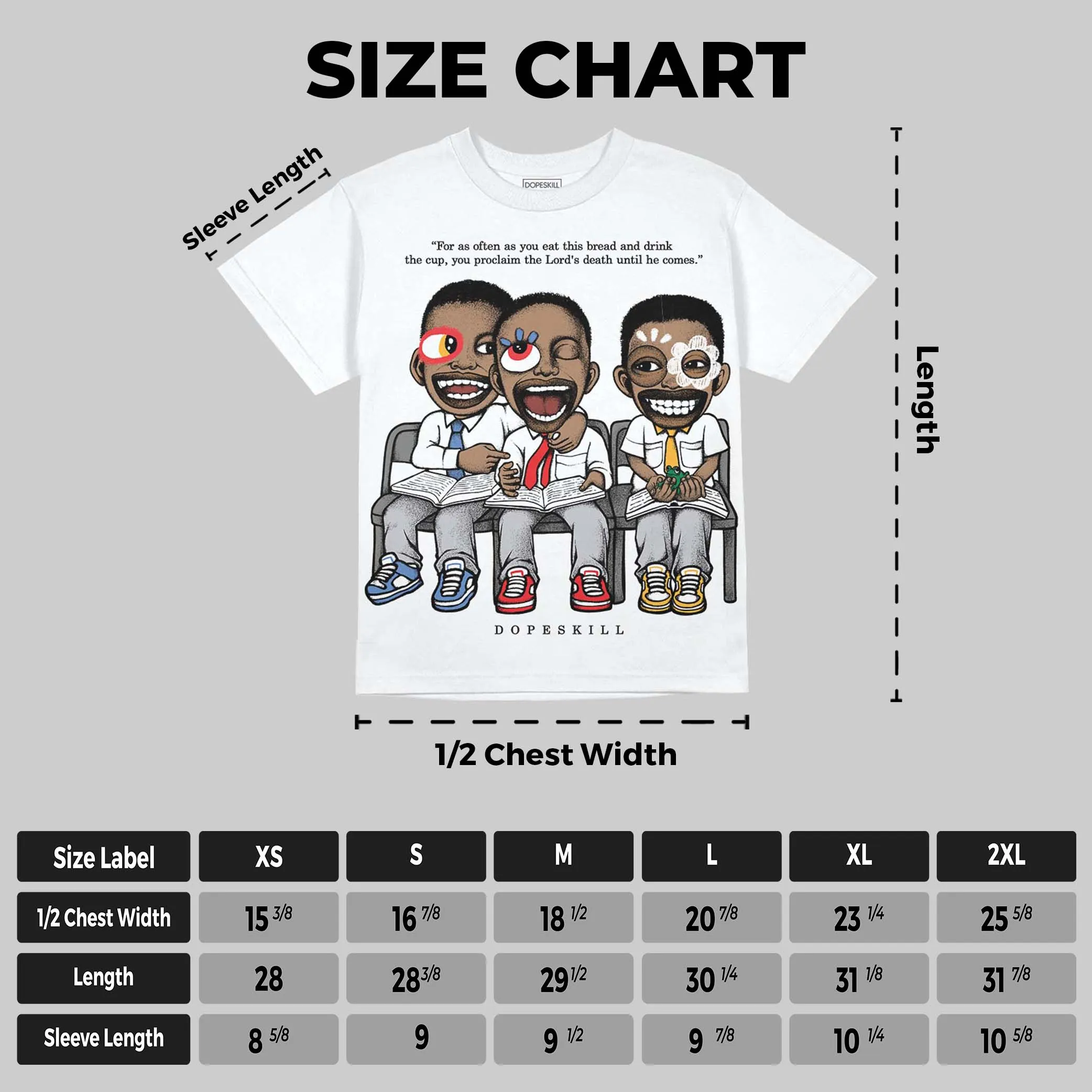 Grey Collection DopeSkill Oversize Print T-Shirt First Sunday Graphic sold by DopeSkill product image thumbnail 2