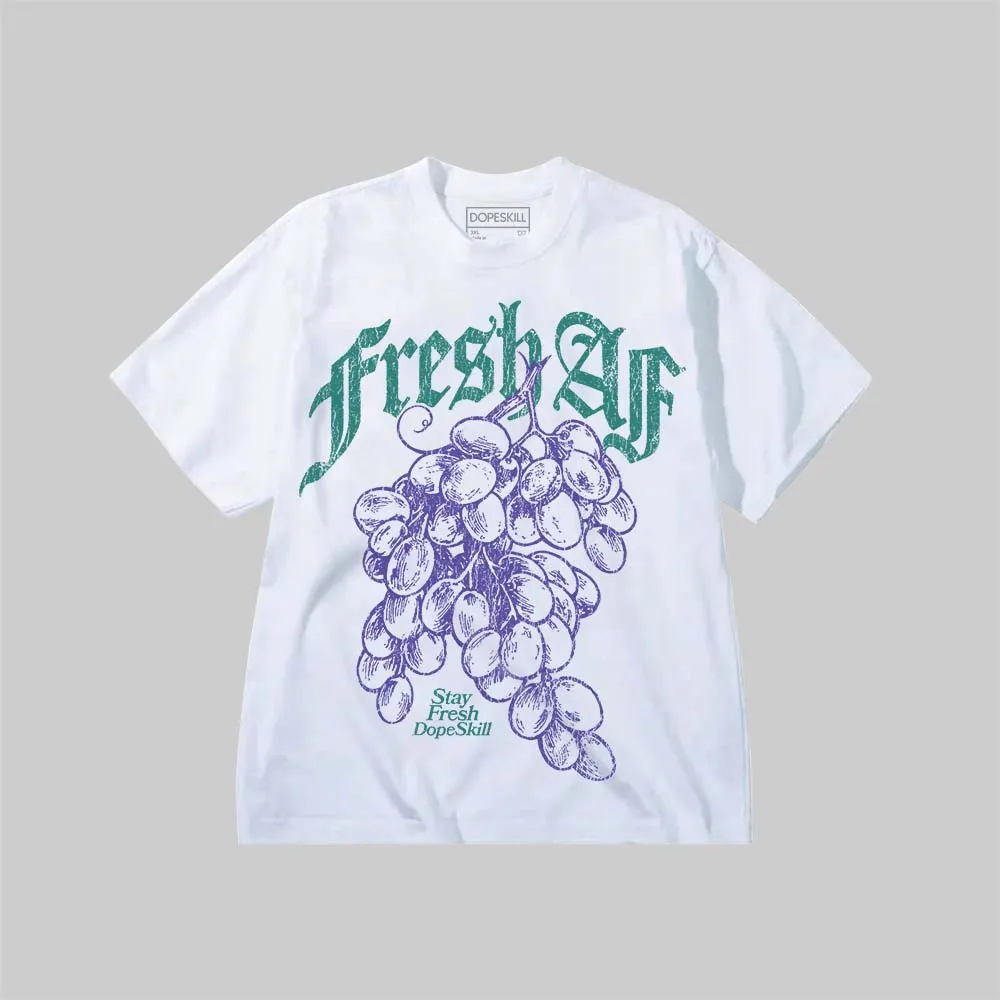 Grape 5s DopeSkill Premium T-shirt Fresh AF Graphic sold by DopeSkill