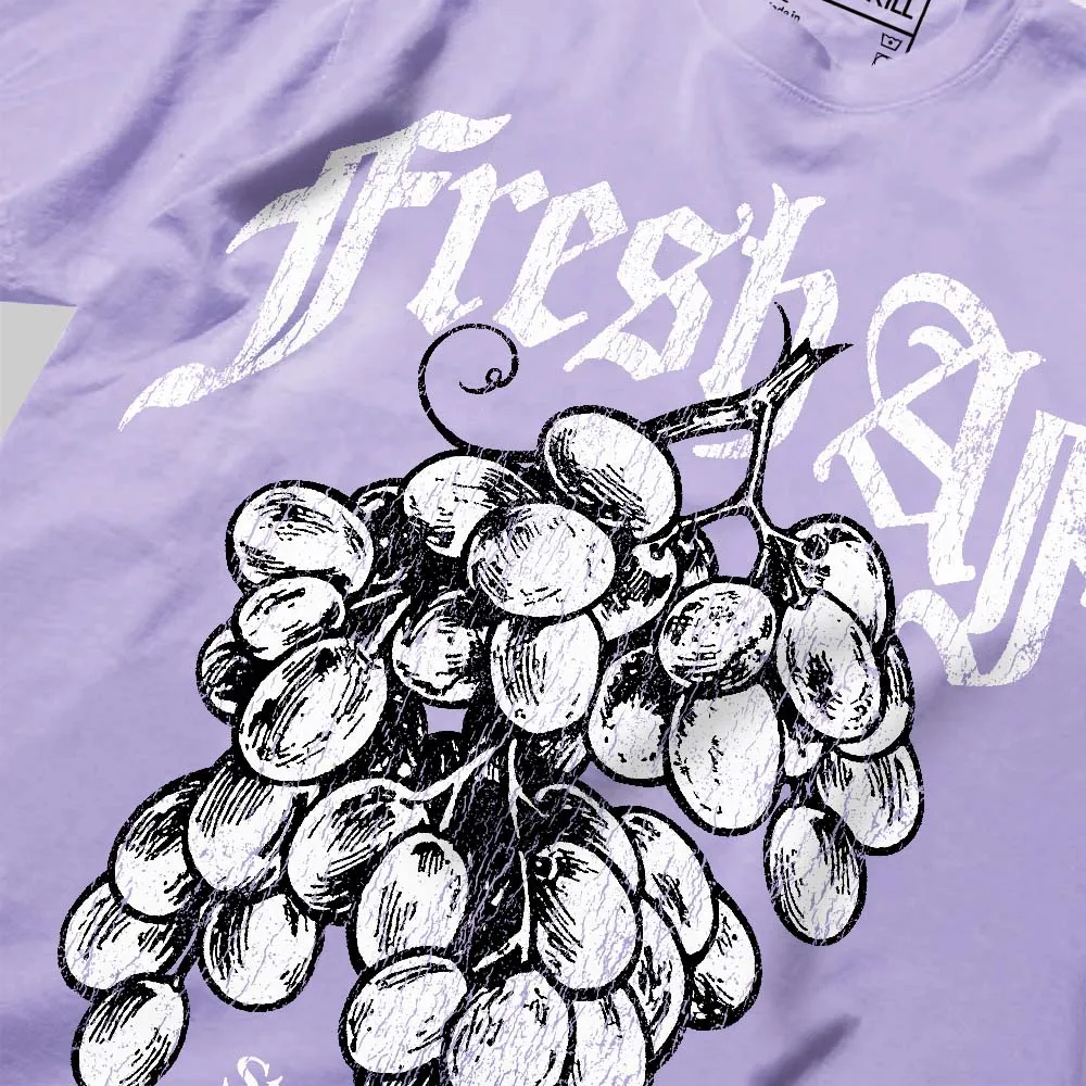 Grape 5s DopeSkill Premium T-shirt Fresh AF Graphic sold by DopeSkill product image thumbnail 4