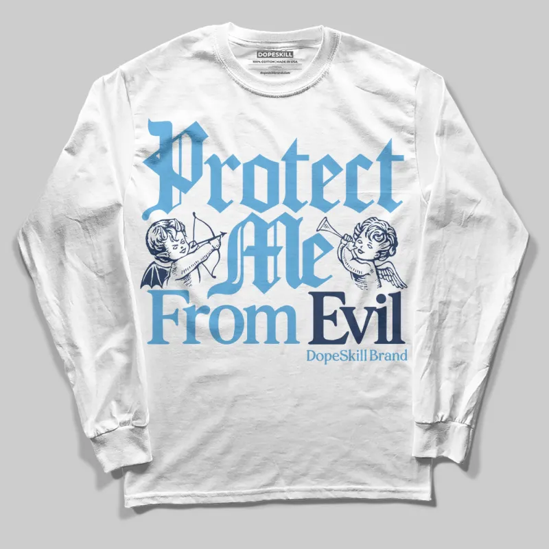 Obsidian 1s 2025 DopeSkill Long Sleeve T-Shirt Protect Me From Evil Graphic sold by DopeSkill