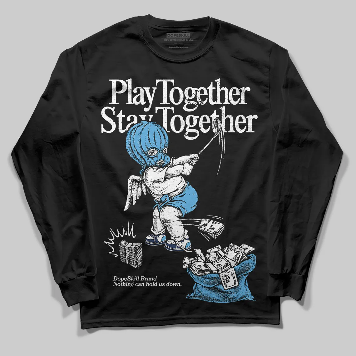 Obsidian 1s 2025 DopeSkill Long Sleeve T-Shirt Play together, Stay together Graphic sold by DopeSkill product image thumbnail 2