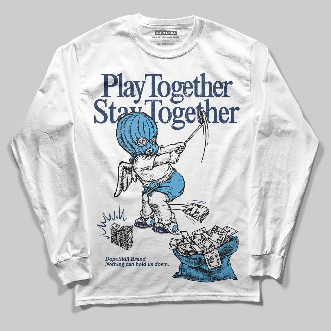 Obsidian 1s 2025 DopeSkill Long Sleeve T-Shirt Play together, Stay together Graphic sold by DopeSkill