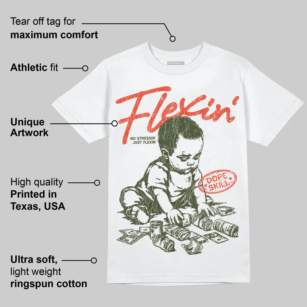 Olive Collection DopeSkill T-Shirt Flexin' Graphic sold by DopeSkill product image thumbnail 4