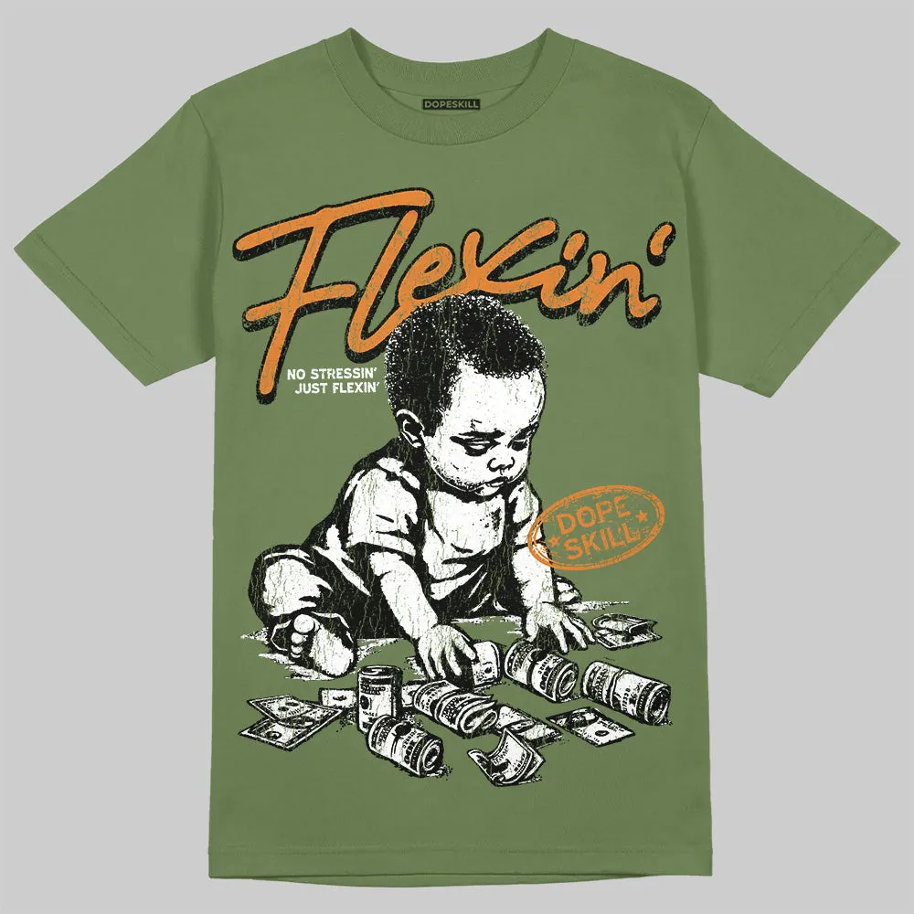 Olive Collection DopeSkill T-Shirt Flexin' Graphic sold by DopeSkill product image thumbnail 3
