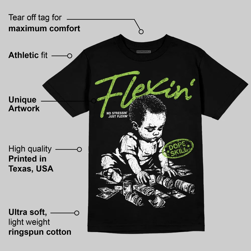 Neon Green Collection DopeSkill T-Shirt Flexin' Graphic sold by DopeSkill product image thumbnail 4