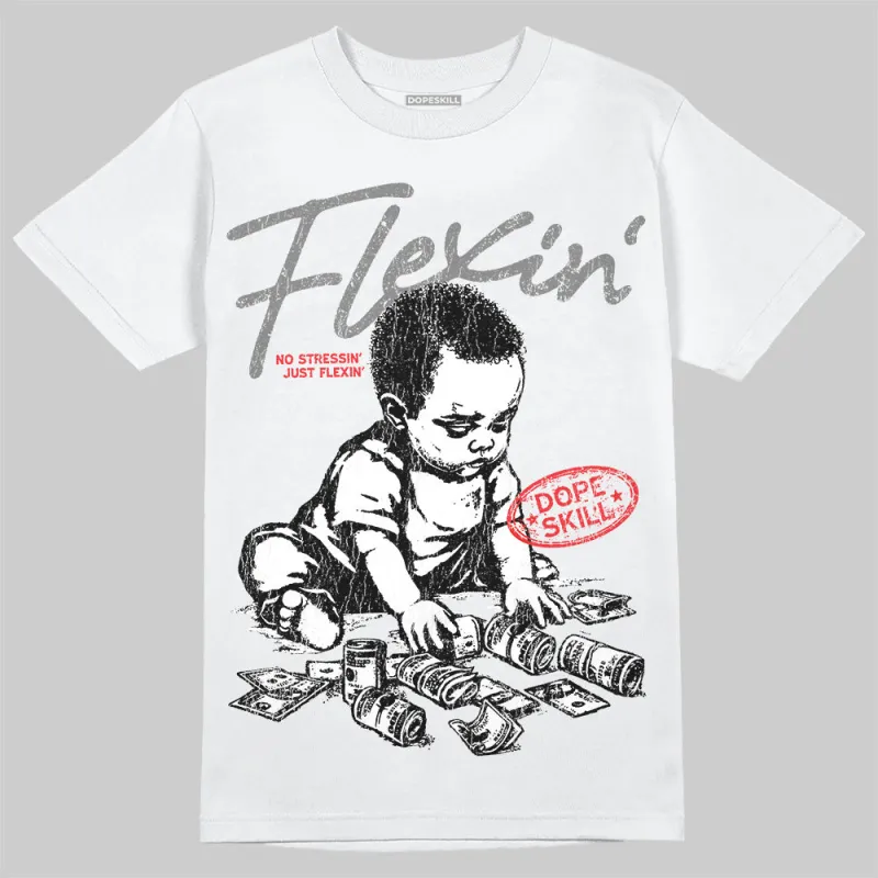 Grey Collection DopeSkill T-Shirt Flexin' Graphic sold by DopeSkill