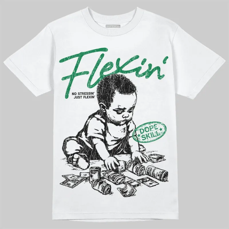 Green Collection DopeSkill T-Shirt Flexin' Graphic sold by DopeSkill