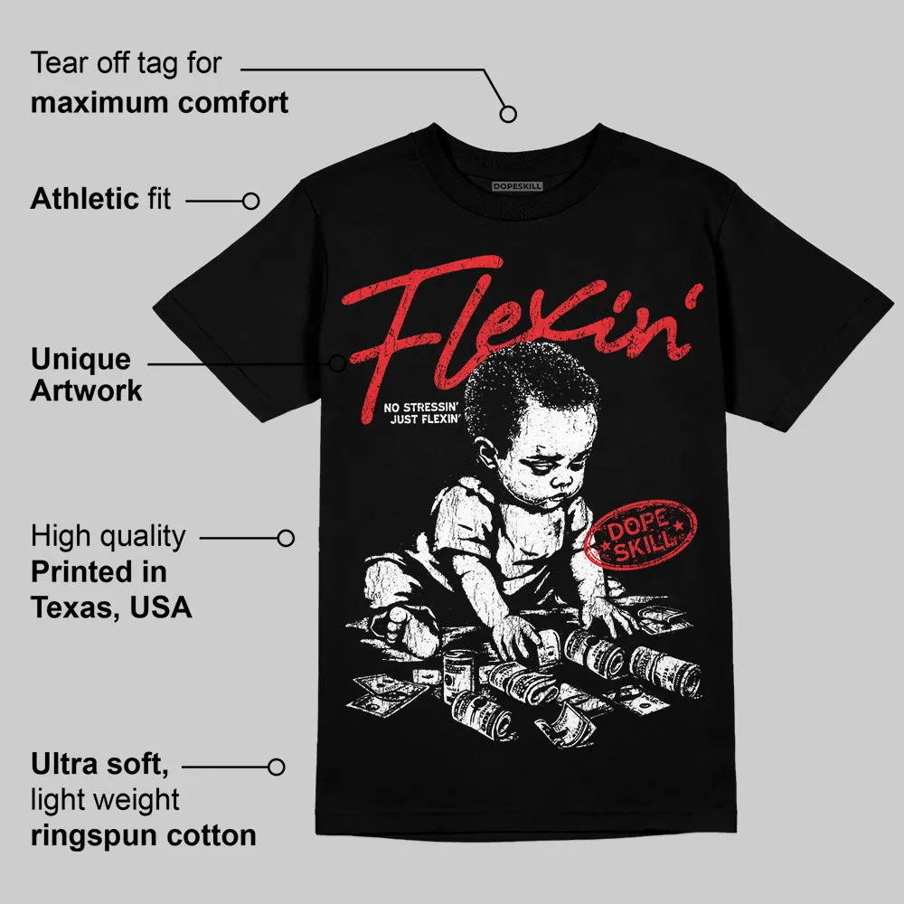 Black and White Collection DopeSkill T-Shirt Flexin' Graphic sold by DopeSkill product image thumbnail 3