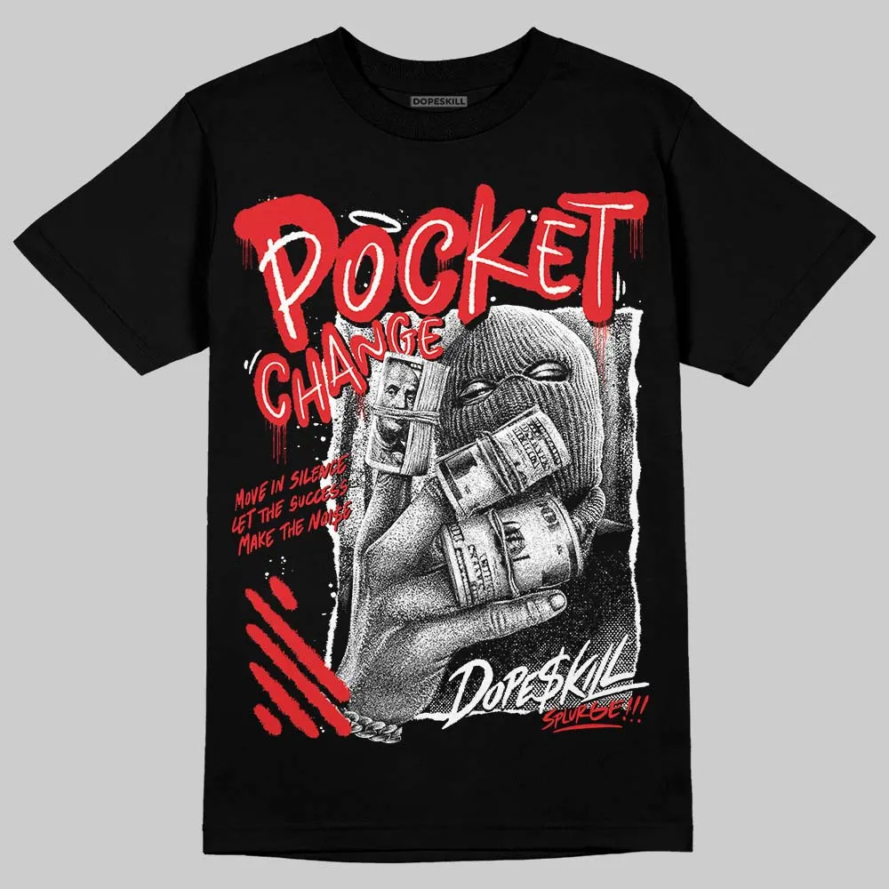 Dunk Panda White Black DopeSkill T-Shirt Pocket Change Graphic sold by DopeSkill