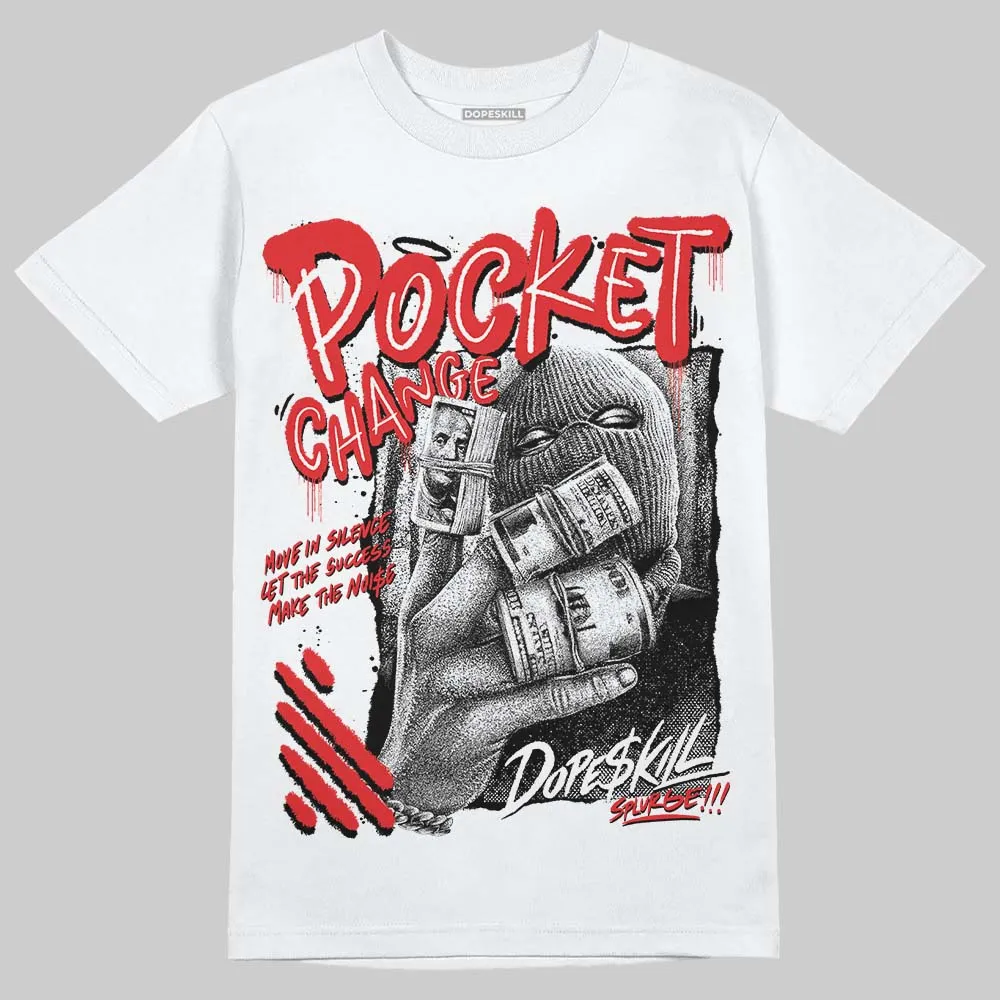 Dunk Panda White Black DopeSkill T-Shirt Pocket Change Graphic sold by DopeSkill product image thumbnail 2