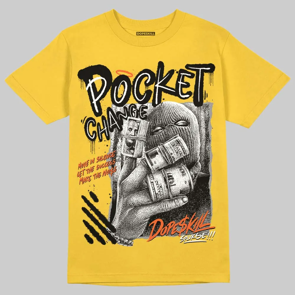 Yellow Collection DopeSkill T-Shirt Pocket Change Graphic sold by DopeSkill product image thumbnail 3