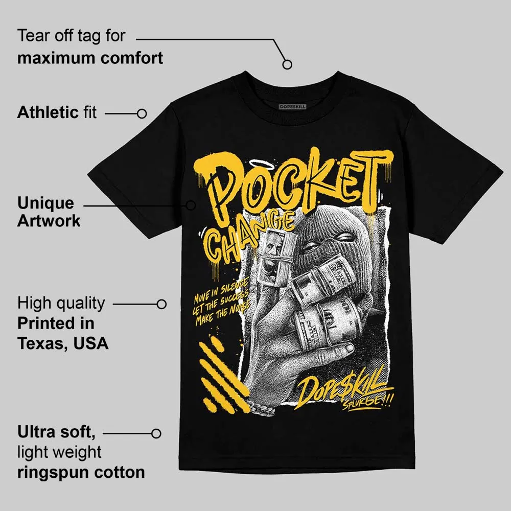 Yellow Collection DopeSkill T-Shirt Pocket Change Graphic sold by DopeSkill product image thumbnail 4