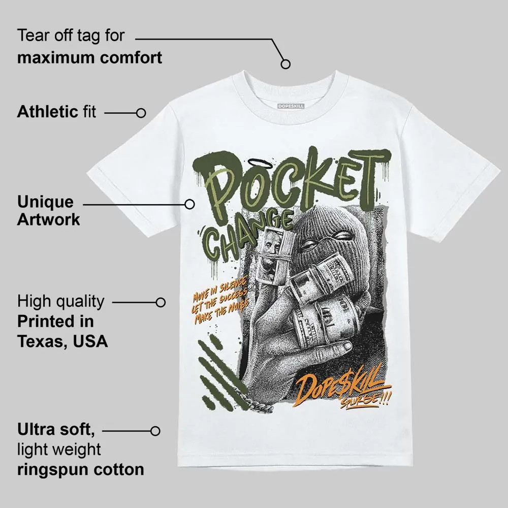 Olive Collection DopeSkill T-Shirt Pocket Change Graphic sold by DopeSkill product image thumbnail 4