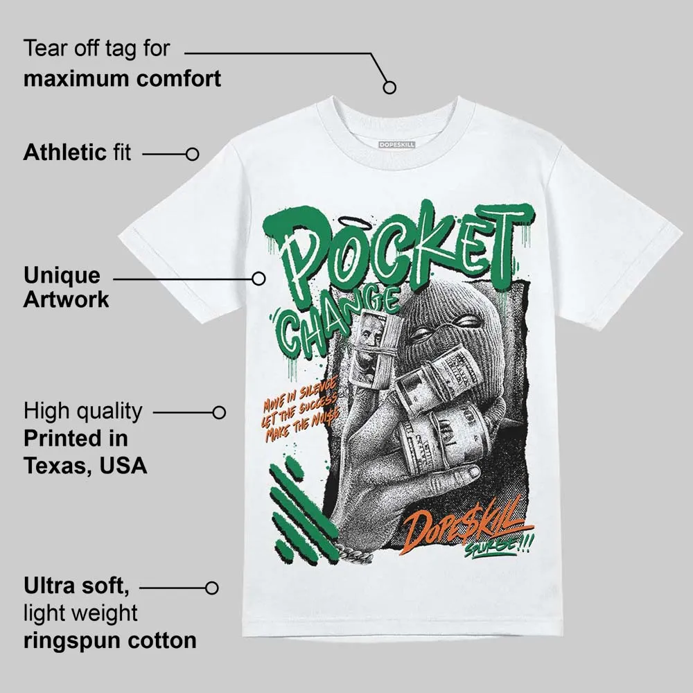 Green Collection DopeSkill T-Shirt Pocket Change Graphic sold by DopeSkill product image thumbnail 4