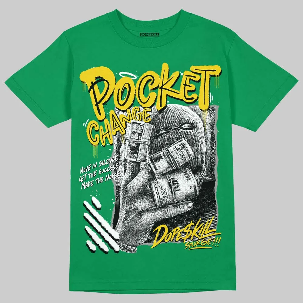 Green Collection DopeSkill T-Shirt Pocket Change Graphic sold by DopeSkill product image thumbnail 3