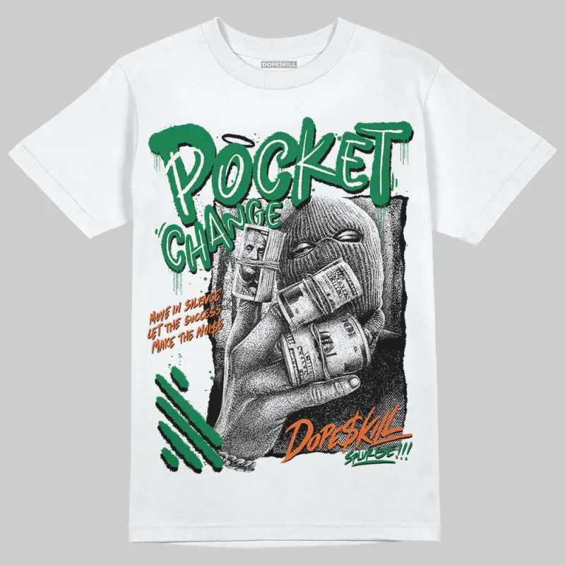 Green Collection DopeSkill T-Shirt Pocket Change Graphic sold by DopeSkill
