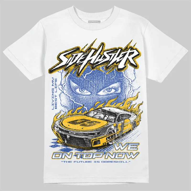 Royal Blue Collection DopeSkill T-Shirt New Side Hustler Graphic sold by DopeSkill