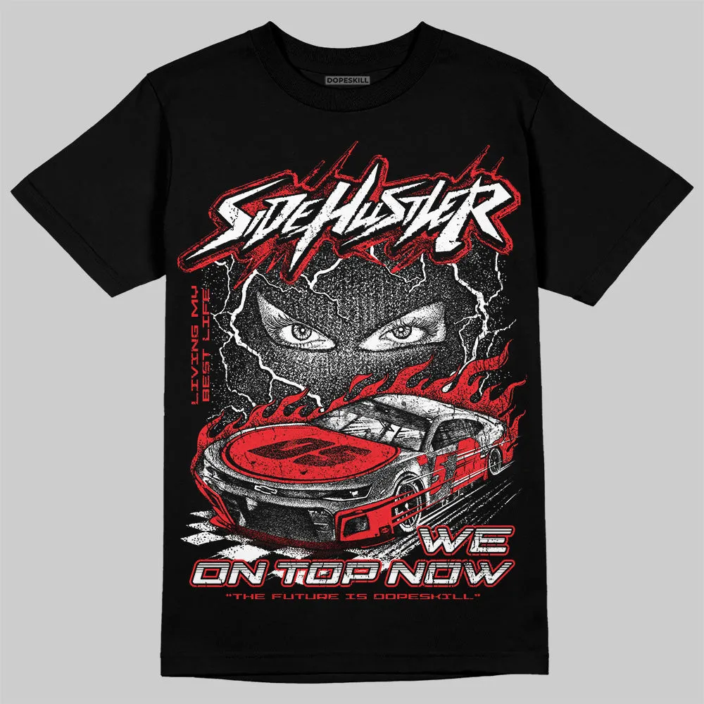 Red Collection DopeSkill T-Shirt New Side Hustler Graphic sold by DopeSkill