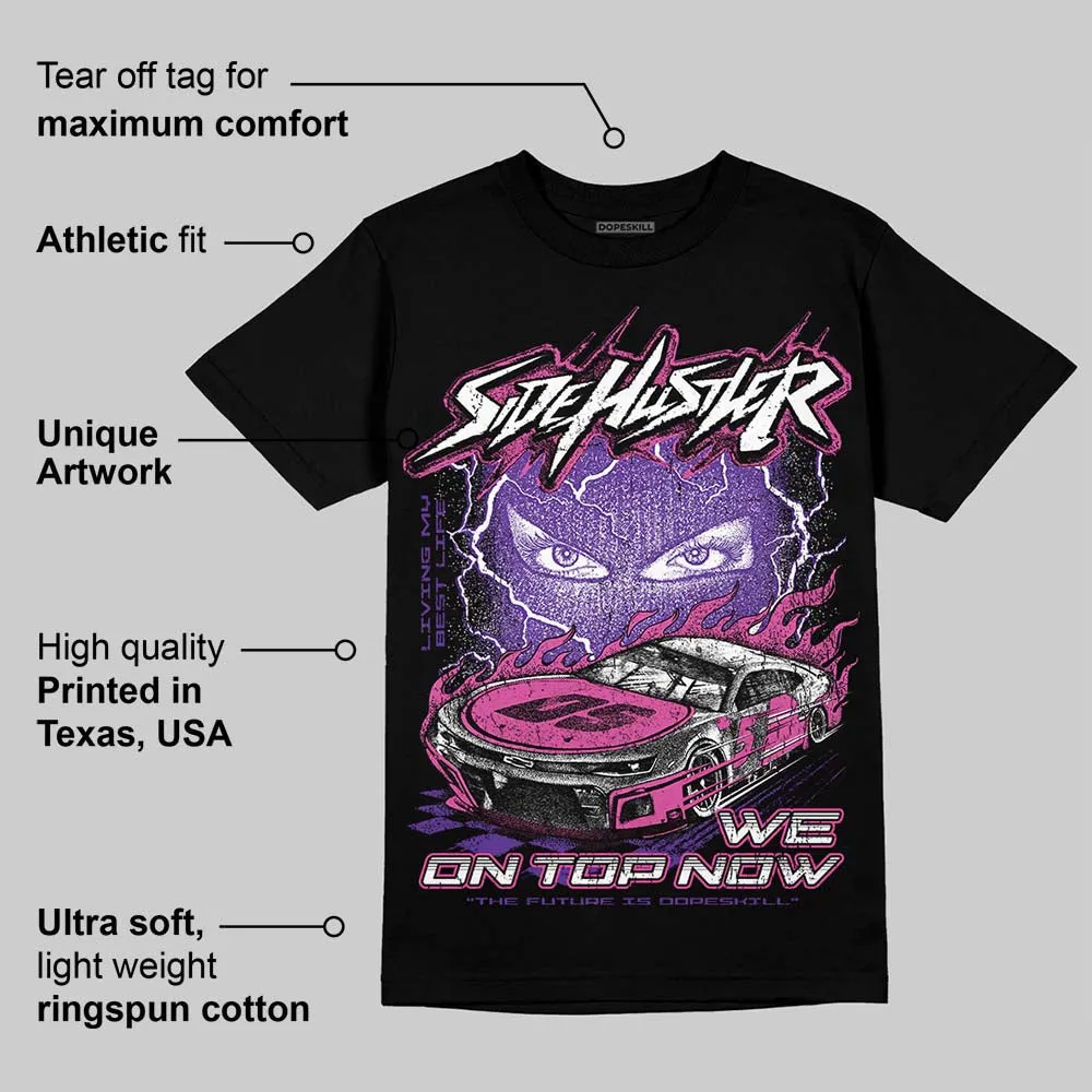 PURPLE Collection DopeSkill T-Shirt New Side Hustler Graphic sold by DopeSkill product image thumbnail 4