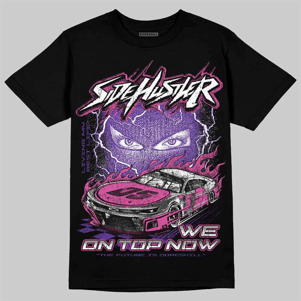PURPLE Collection DopeSkill T-Shirt New Side Hustler Graphic sold by DopeSkill
