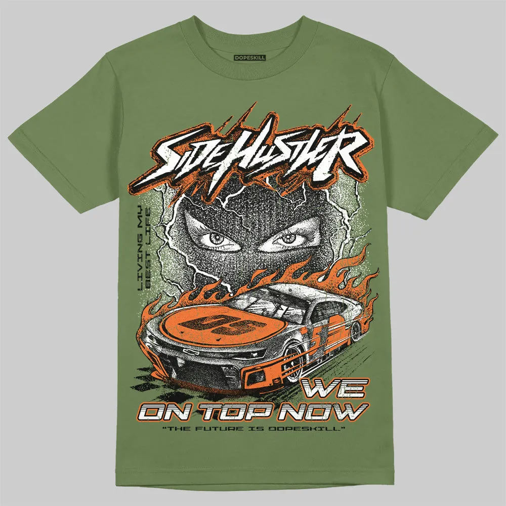 Olive Collection DopeSkill T-Shirt New Side Hustler Graphic sold by DopeSkill product image thumbnail 3