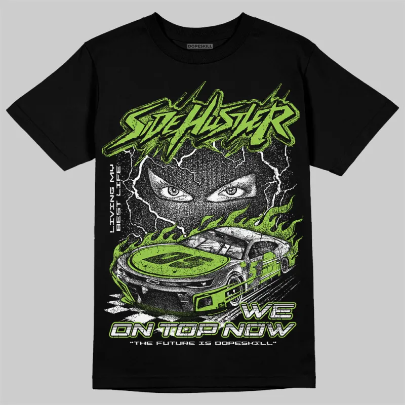 Neon Green Collection DopeSkill T-Shirt New Side Hustler Graphic sold by DopeSkill