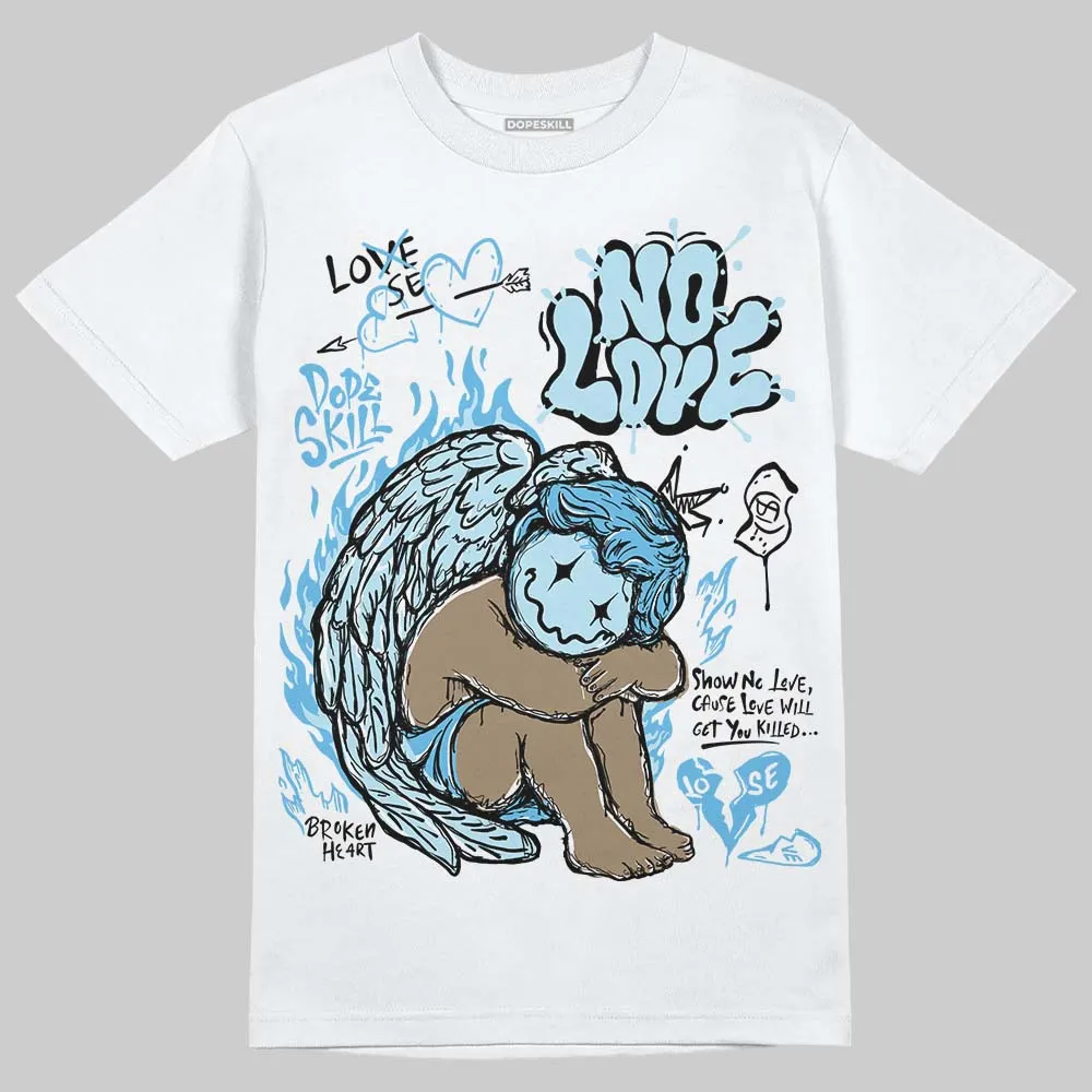 Legend Blue 11s DopeSkill T-Shirt No Love Graphic sold by DopeSkill