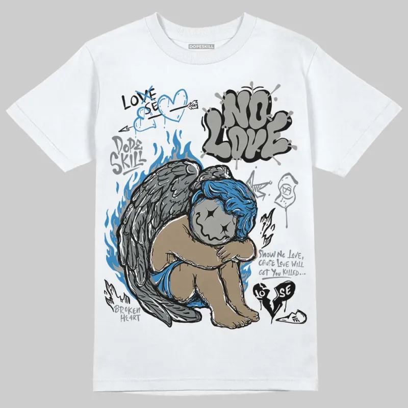 Cool Grey 9s DopeSkill T-Shirt No Love Graphic sold by DopeSkill