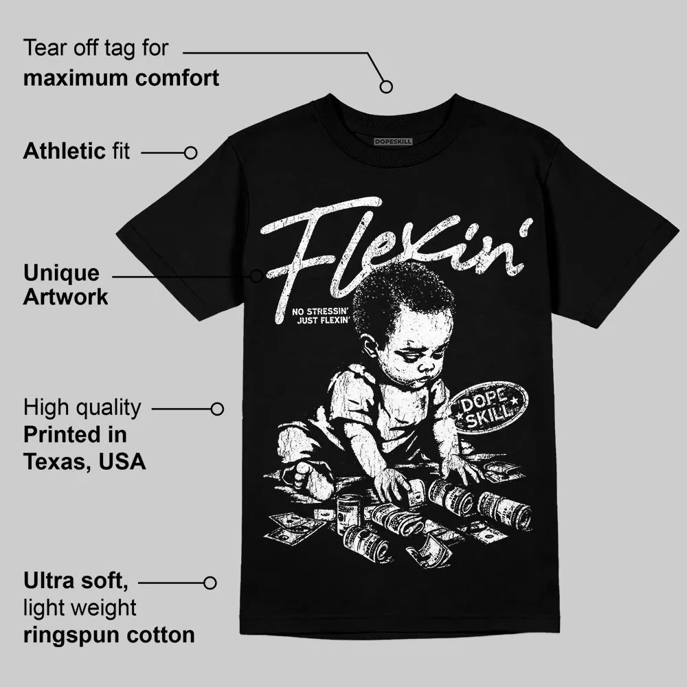 Dunk Panda White Black DopeSkill T-Shirt Flexin' Graphic sold by DopeSkill product image thumbnail 3