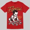 Red Collection DopeSkill T-Shirt Flexin' Graphic sold by DopeSkill