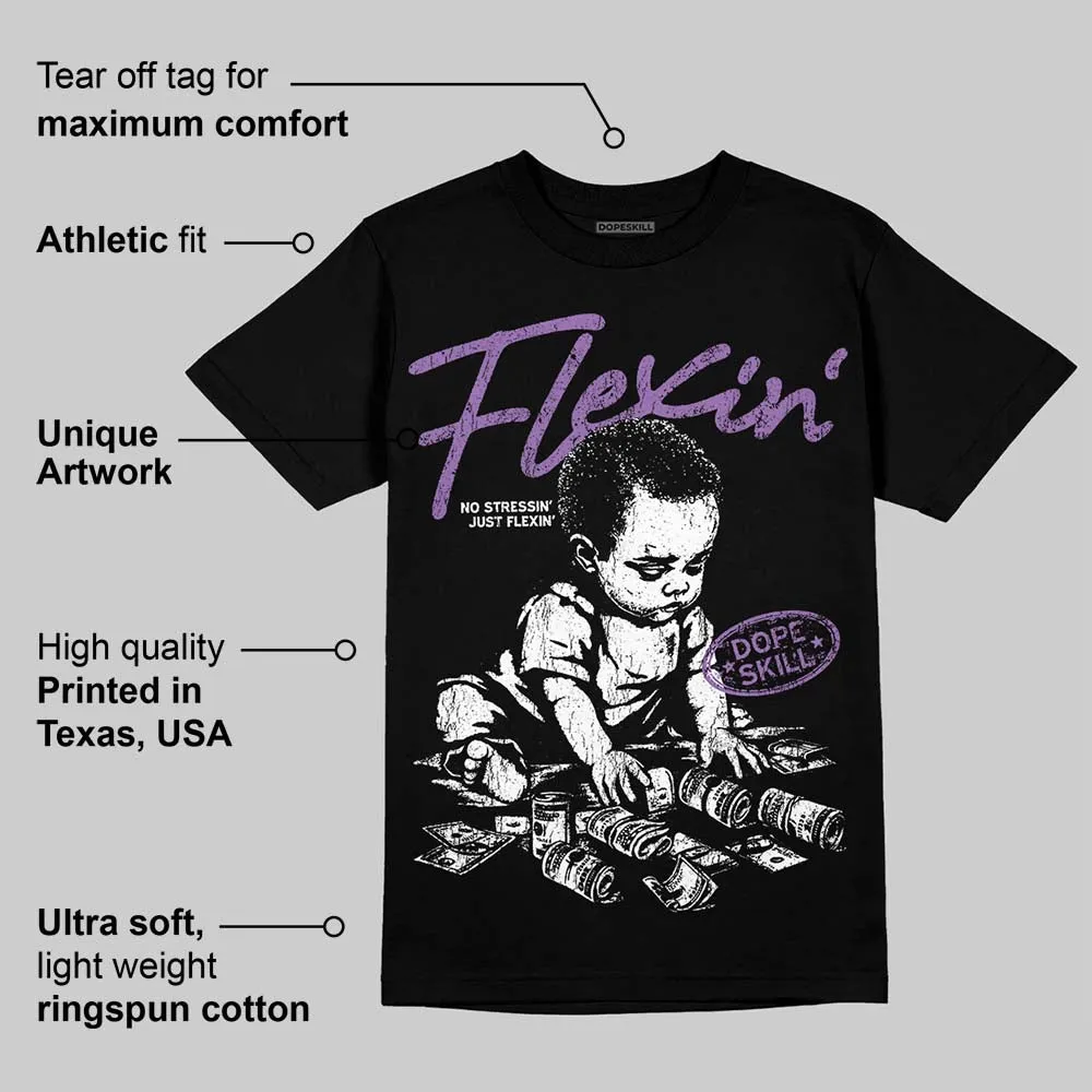 PURPLE Collection DopeSkill T-Shirt Flexin' Graphic sold by DopeSkill product image thumbnail 4