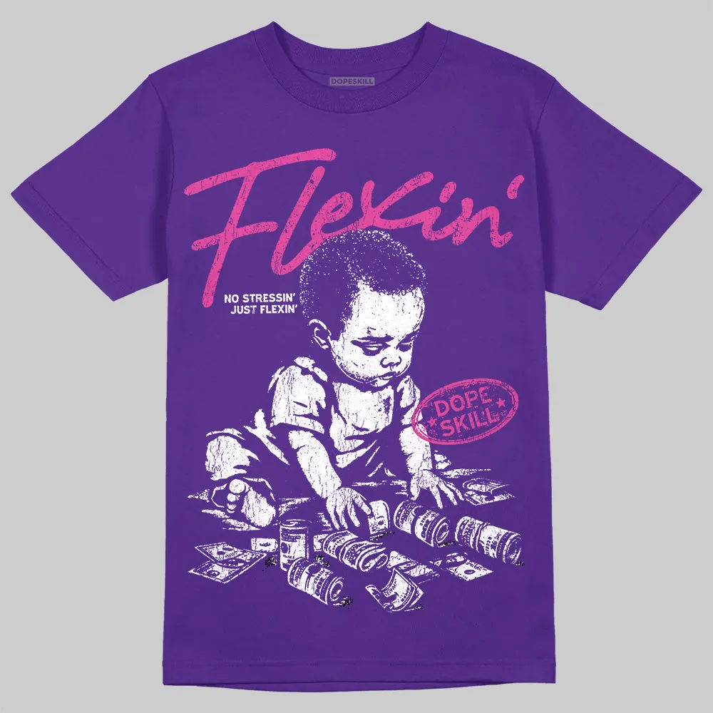 PURPLE Collection DopeSkill T-Shirt Flexin' Graphic sold by DopeSkill product image thumbnail 3
