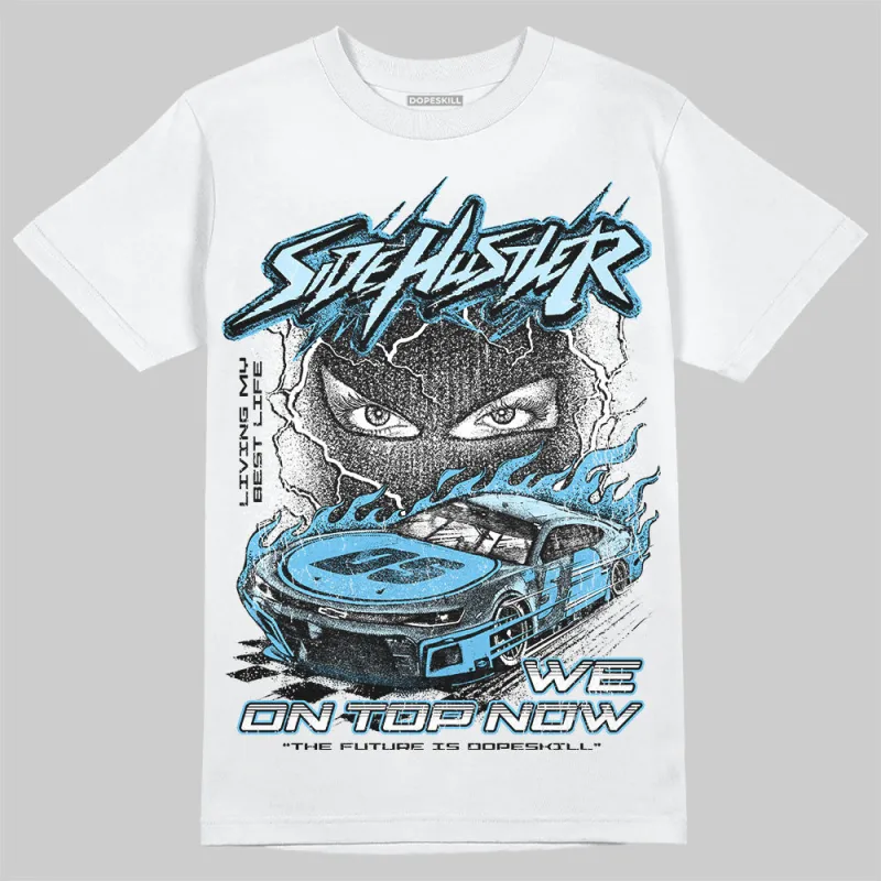 Legend Blue 11s DopeSkill T-Shirt New Side Hustler Graphic sold by DopeSkill