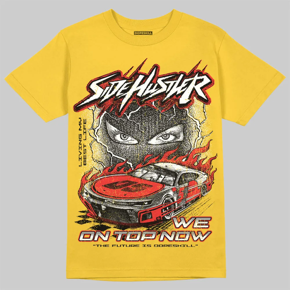 Yellow Collection DopeSkill T-Shirt New Side Hustler Graphic sold by DopeSkill product image thumbnail 3