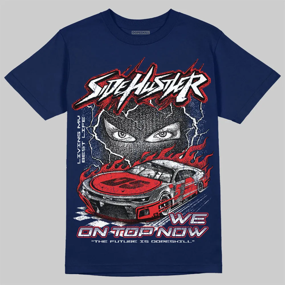 University Blue Collection DopeSkill T-Shirt New Side Hustler Graphic sold by DopeSkill product image thumbnail 4