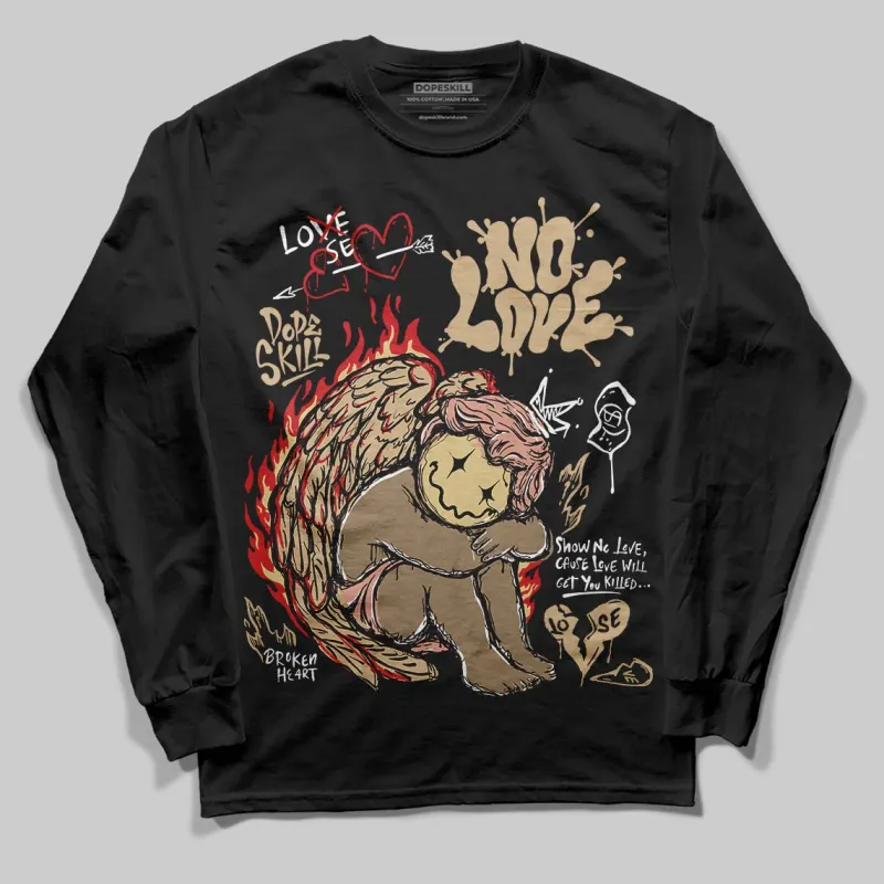 TAN Collection DopeSkill Long Sleeve T-Shirt No Love Graphic sold by DopeSkill