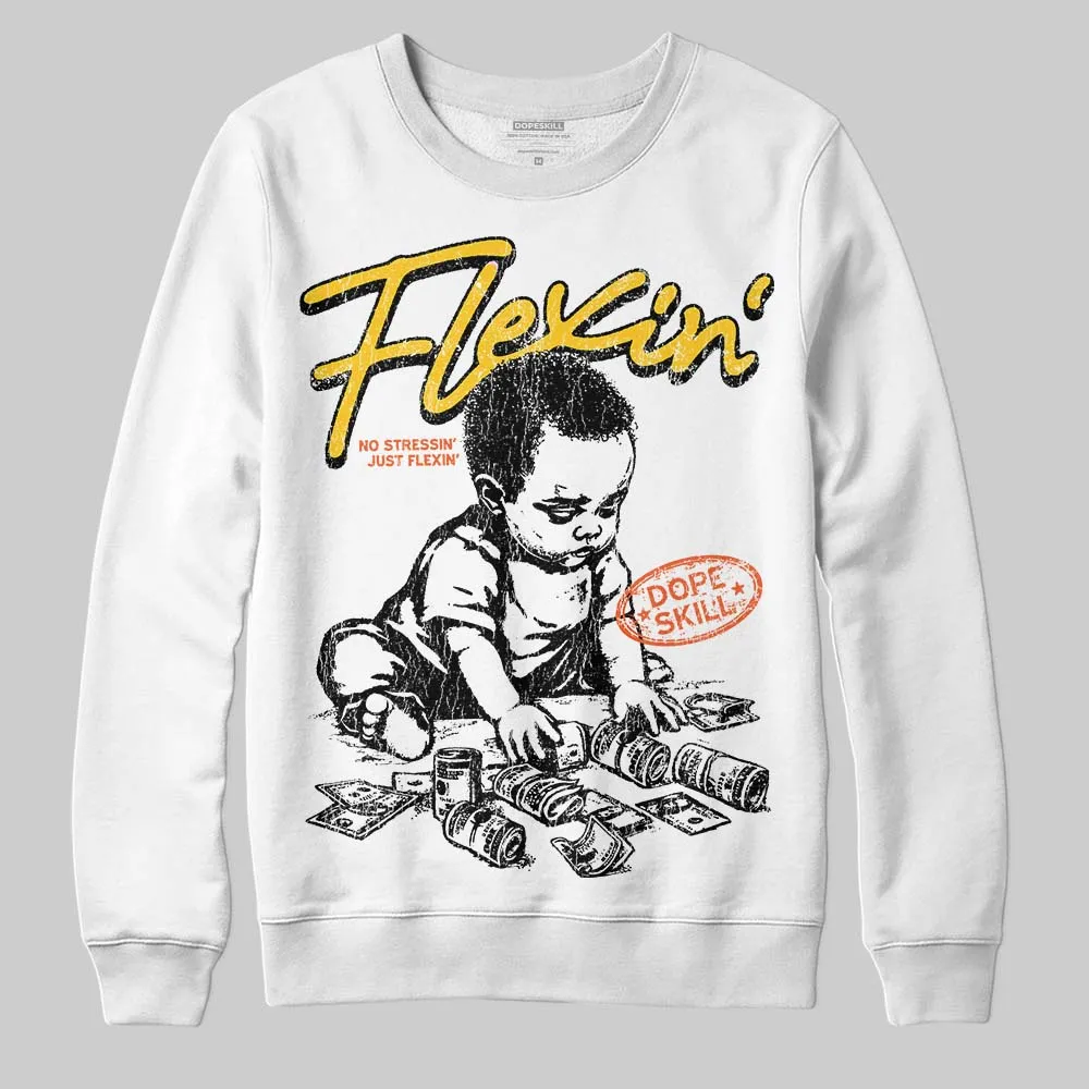 Yellow Collection DopeSkill Sweatshirt Flexin' Graphic sold by DopeSkill product image thumbnail 2