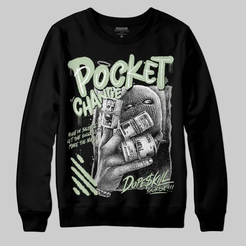 Seafoam 4s 2025 DopeSkill Sweatshirt Pocket Change Graphic sold by DopeSkill